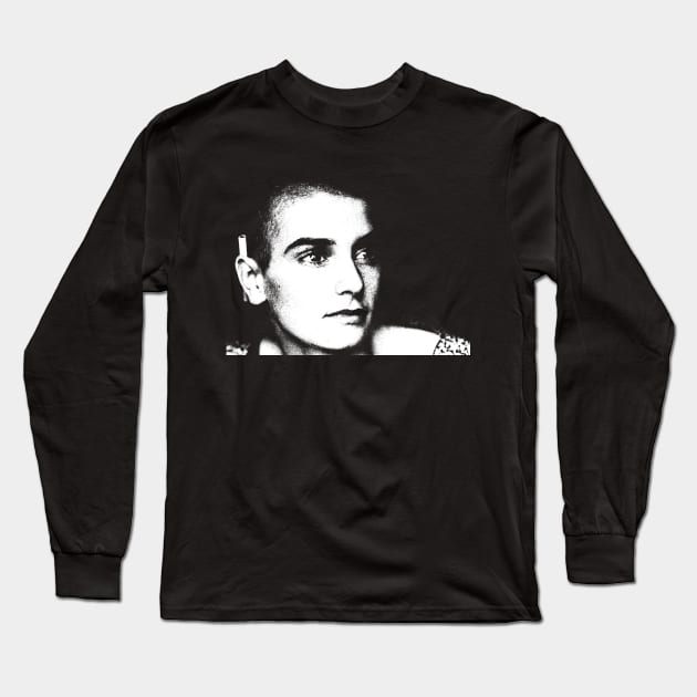 Sinead Oconnor Long Sleeve T-Shirt by GekNdangSugih